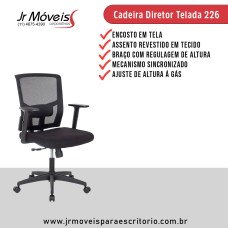 CADEIRA DIRETOR TELADA 226