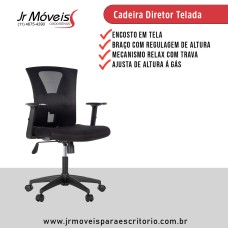CADEIRA DIRETOR TELADA