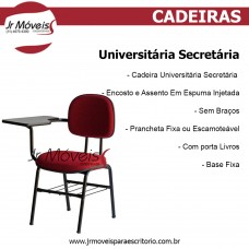 Cadeira Universitária Secretária