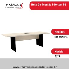 Mesa De Reunião P40 com PB