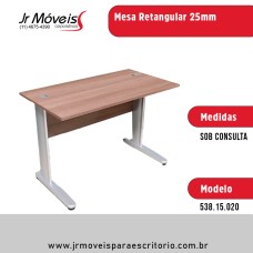 Mesa Retangular 25 Mm