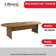 Mesa Reunião Oval - Frontal Bp 