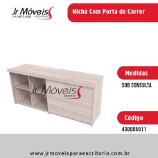 Nicho Com Porta De Correr 
